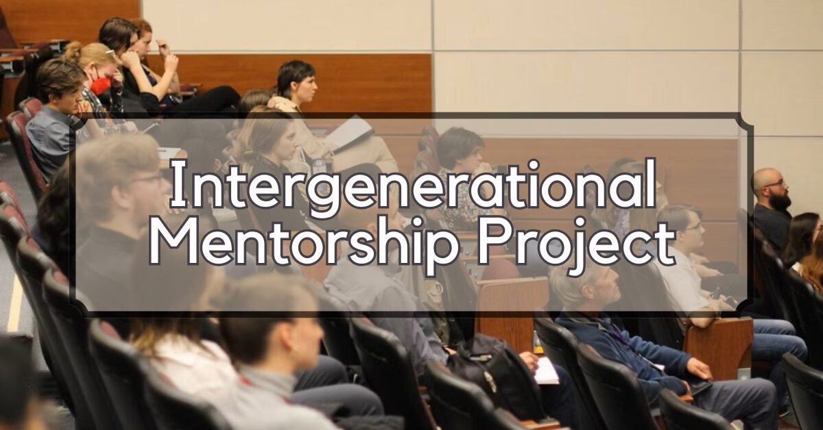 Intergenerational Mentorship Project blog post cover image